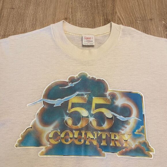 70s 80s Country single stitch tee - Picture 3 of 7